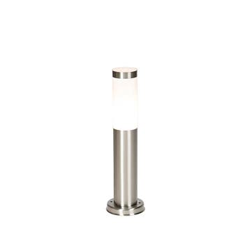 Moderne buitenlamp paal staal 45 cm IP44 - Rox, Verzenden, Nieuw