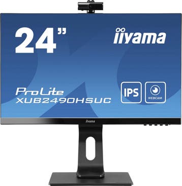 iiyama ProLite XUB2490HSUC-B1 - Full HD Webcam Monitor - 24, Verzenden, Nieuw