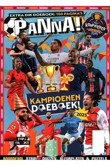 PANNA! - Extra Dik Doeboek! - 01 2025, Verzenden, Nieuw, Sport en Vrije tijd