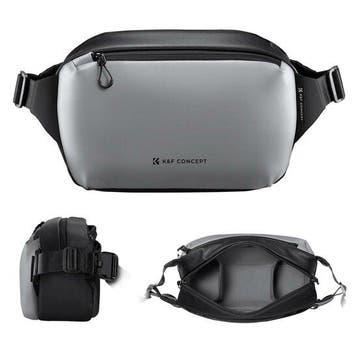 K&F Camera Sling Bag 10L grijs, Ophalen of Verzenden, Nieuw