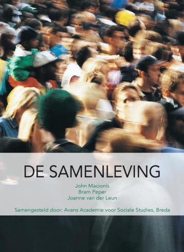 9789043038621 De samenleving | Tweedehands, Verzenden, Zo goed als nieuw, Joep Harmsen