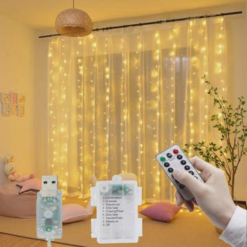 LED Gordijn Slinger Verlichting 3Mx1M/2M/3M - USB Fairy Ligh, Verzenden, Nieuw