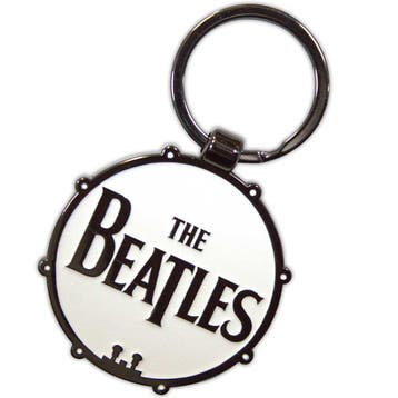 The Beatles - Drop T/Sgt Pepper Drum Double-Sided - Keychain, Ophalen of Verzenden, Nieuw, Gebruiksvoorwerp