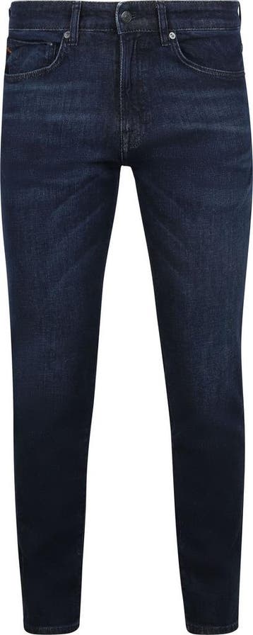 BOSS Onyx Jeans Donkerblauw maat W 38 - L 34 Heren, Verzenden, Nieuw, Blauw, BOSS
