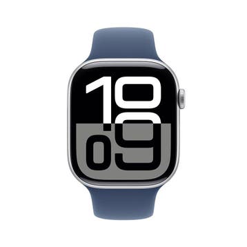 Apple Watch Series 10 46mm Zilver Zilver met GARANTIE & v..., Sieraden, Tassen en Uiterlijk, Smartwatches, Ophalen of Verzenden