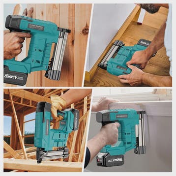 YEARTOP 2-in-1 Accu Tack- en Nagelpistool - Brushless Motor,, Doe-het-zelf en Verbouw, Gereedschap | Handgereedschap, Verzenden