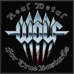 Wolf - Real Metal - Patch officiële merchandise, Verzamelen, Ophalen of Verzenden, Nieuw, Kleding