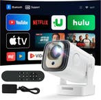 Beamer WiFi 6 Bluetooth 5.4 | 48% Korting, Audio, Tv en Foto, Beamers, Nieuw, Ophalen of Verzenden, LCD, Ultra HD (4K)