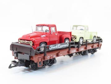LGB G - 45590 - Modeltrein goederenwagon (1) - 4-assige, Nieuw