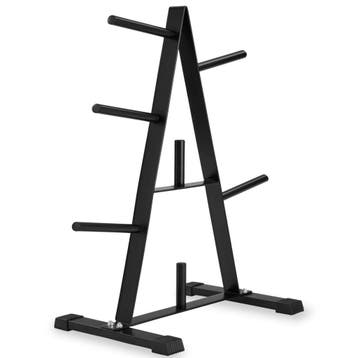 Halterschijvenrek - zwart, Sport en Fitness, Fitnessmaterialen, Verzenden, Nieuw