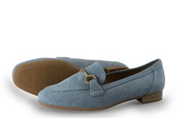 Marco Tozzi Loafers in maat 38 Blauw, Overige typen, Marco Tozzi, Zo goed als nieuw, Verzenden