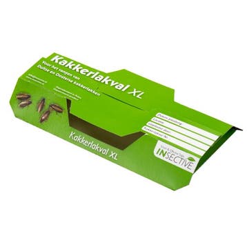 Kakkerlakken val | Insective | 4 stuks (XL, Lijmval), Verzenden, Nieuw
