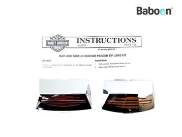 Fender Tip Harley-Davidson FLHTC Electra Glide Classic, Verzenden, Gebruikt