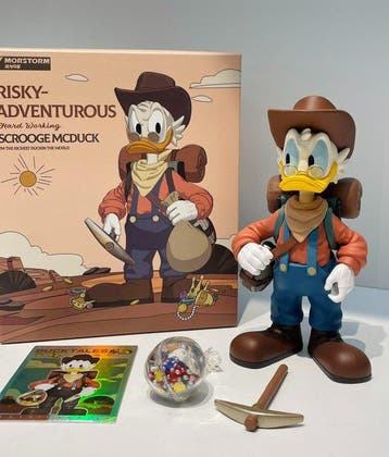 Disney - Figuur - Magic Storm Gold Rush Scrooge McDuck, Verzamelen, Nieuw