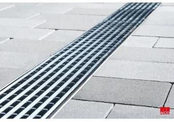 ACO Multiline Sealin V100 Langsstaafrooster verzinkt staal, Ophalen of Verzenden, Nieuw
