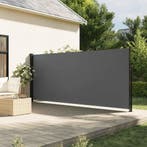 vidaXL Windscherm uittrekbaar 160x500 cm antracietkleurig, Verzenden, Nieuw