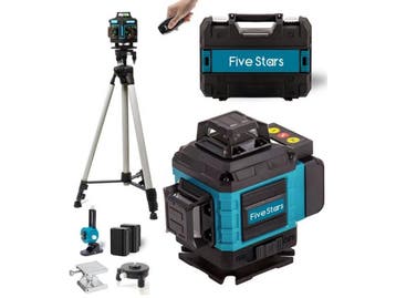 Five Stars TR304 - Kruislijnlaser - 4D 16 lijnen - Groene, Verzenden, Nieuw