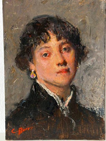 Carlo Borri (1952) - Ritratto di donna