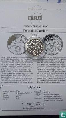 Portugal 8 euro 2003 (zilver 925‰) European Football Cha., Postzegels en Munten, Verzenden, Overige landen, Goud, Overige waardes