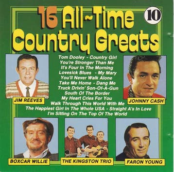 Various - 16 All-Time Country Greats 10, Ophalen of Verzenden, Gebruikt