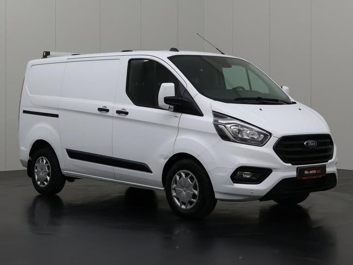 Ford Transit Custom 2.0TDCi 130PK Automaat | Dakdragersystee, Auto's, Bestelauto's, Dealer onderhouden, Lease, Automaat, Financial lease