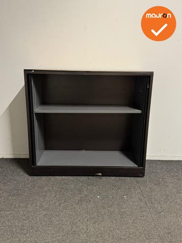 Ahrend - Roldeurkast - 110x120x45 cm - Beuken - B-keuze, Werkplek, Ophalen of Verzenden, Gebruikt, Kast