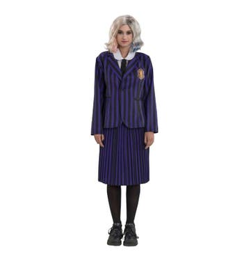 Wednesday © School Uniform Dames Zwart/Violet, Kleding | Dames, Ophalen of Verzenden, Nieuw