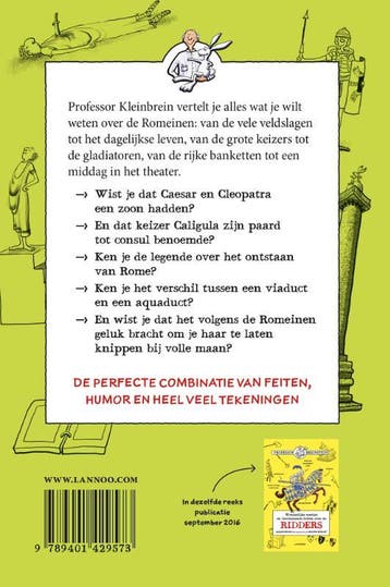 Romeinen / Professor Kleinbrein 9789401429573 Sarah Devos, Boeken, Verzenden, Gelezen, Sarah Devos