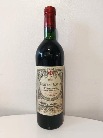 1985 Château Gazin - Pomerol - 1 Fles (0,75 liter), Nieuw
