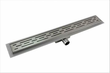 RVS Drain - douchegoot incl RVS sifon 60/70/80/90/100/120 cm, Ophalen of Verzenden, Nieuw, Rvs, Douche