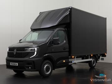 Master E-Tech Bakwagen (20.5m3) 87 kWh 842 kg Uniek!, Automaat, Met garantie (alle), Renault, Zwart