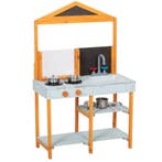 Modderkeuken Kinderen Buitenspeelkeuken Hout Met Fornuis Afn, Verzenden, Nieuw