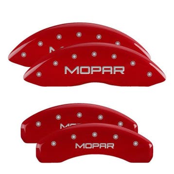 MGP 4 Caliper Covers Gloss Red Engraved with Corvette C4, Auto-onderdelen, Ophalen of Verzenden, Nieuw