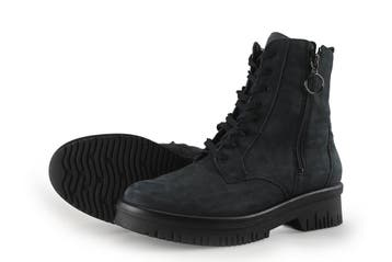 Waldlaufer Veterboots in maat 42 Blauw, Kleding | Dames, Schoenen, Waldlaufer, Overige typen, Zo goed als nieuw, Verzenden