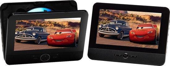2dekans | Denver Portable DVD Speler Auto Set van 2 - 7 inch, Audio, Tv en Foto, Dvd-spelers, Zo goed als nieuw, Ophalen of Verzenden