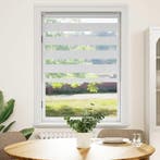 vidaXL Zebra rolgordijn 100,9 x 175 cm stofbreedte 96,7 cm, Verzenden, Nieuw, Wit