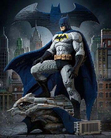 Makayhos - [Canvas] Dark Knight – Urban Shadow, Nieuw