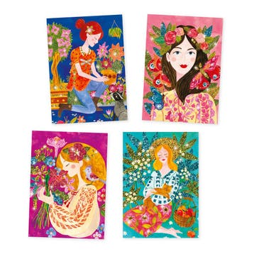 Djeco schilderijen glitter bloemenm van €19,99 voor €19,90, Ophalen of Verzenden, Nieuw