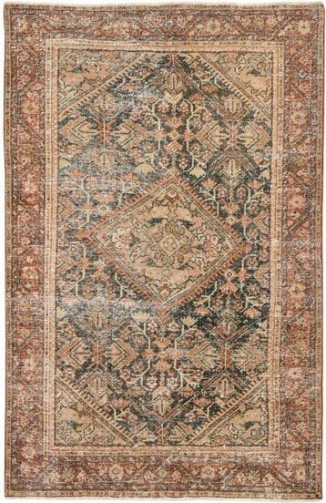 Vloerkleed - 196 cm - 128 cm - Designervloerkleed, Nieuw