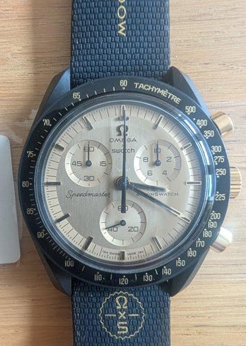 Omega x Swatch - Mission to the Moon 1969 - Zonder, Nieuw