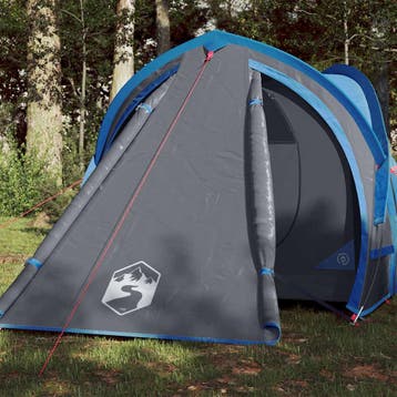 vidaXL Koepeltent 2-persoons waterdicht blauw, Verzenden, Nieuw, Tot en met 2