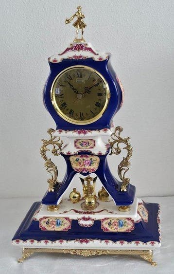 Pendola da camino - Keramiek - 1980-1989, Antiek en Kunst
