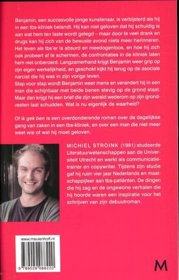 Of ik gek ben 9789029088220 Michiel Stroink, Verzenden, Zo goed als nieuw, Michiel Stroink