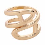 Fako Bijoux - Sjaalklem - Ring Rond Gedraaid - 24x20mm -, Verzenden, Nieuw