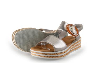 Gabor Sandalen in maat 38 Goud, Overige kleuren, Verzenden, Gabor, Sandalen of Muiltjes