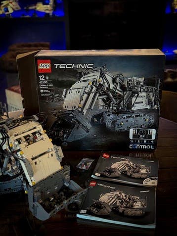 Lego Set - 42100 - Technic - Liebherr R 9800 Excavator, Nieuw