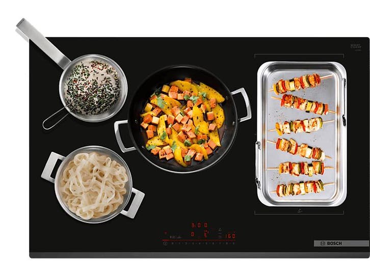 Bosch -  Kookplaat - Zwart, Witgoed en Apparatuur, Kookplaten, Nieuw, 5 kookzones of meer, Verzenden