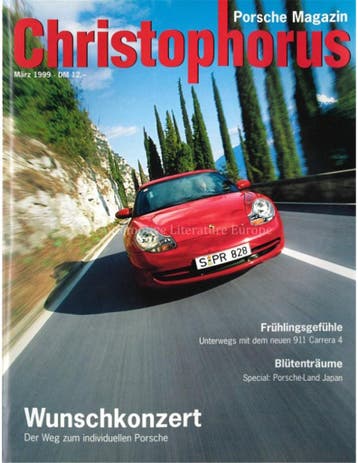 1999 PORSCHE CHRISTOPHORUS MAGAZINE 277 DUITS, Nieuw, Porsche, Author