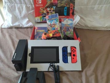 Switch - Console de jeu NINTENDO Switch avec jeux -, Nieuw