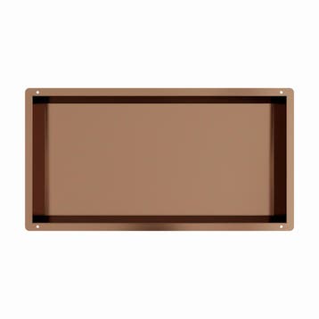 Copper RVS Inbouwnis met tegelflens 30x60x10cm, Doe-het-zelf en Verbouw, Verzenden, Nieuw